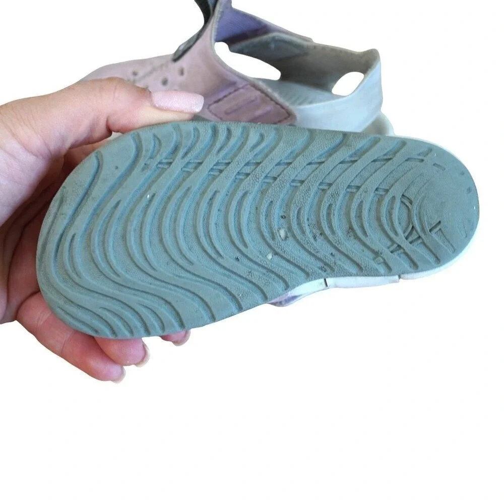 Nike Sunray Protect 2 Kids Size 7 Pink White Water Sandals Shoes